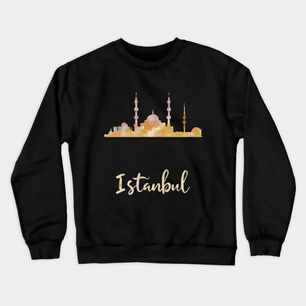 Istanbul Crewneck Sweatshirt by TshirtMA